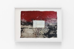 Joanna Błoniarz, Oddech Morza Północnego – miniatury plenerowe z przypadkowymi śladami natury, Morze Północne, akryl na płótnie