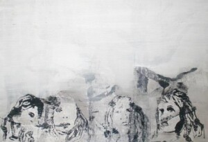 Joanna Błoniarz, Rushmore, Obrazy procesowe, duży obraz na ścianę, minimalistyczny, 55×80 cm