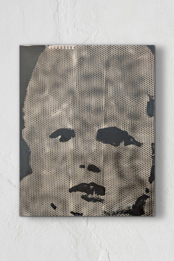 IMG_0141 Joanna Błoniarz, Czytając z twarzy, Obrazy procesowe, akryl na płótnie, 80×100 cm