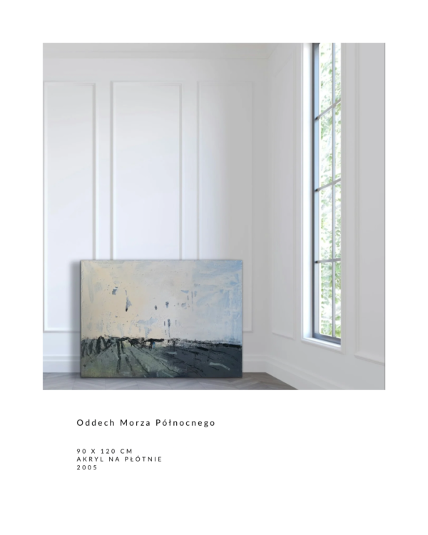 Oddech Morza Północnego - duży obraz studyjny