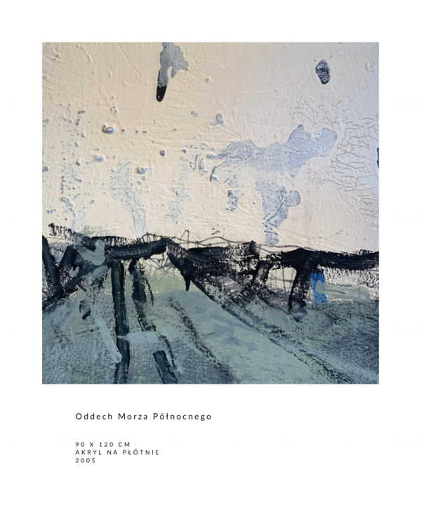 Oddech Morza Północnego - duży obraz studyjny