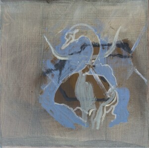 Joanna Błoniarz, Chabry, Miniatury, akryl na płótnie, 20×20 cm